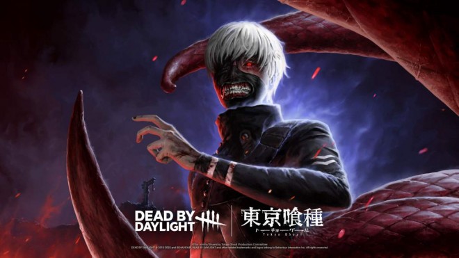 Dead by Daylight × Tokyo Ghoul Collaboration Key Art